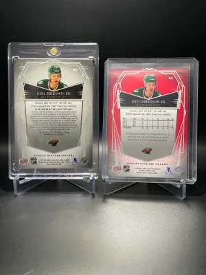 2022 Stature Joel Eriksson Ek /10 And /25 - Pair back