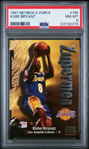 1997 Skybox Z-Force Kobe Bryant front