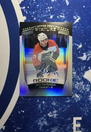 Jett Luchanko Stature Rookie Auto front