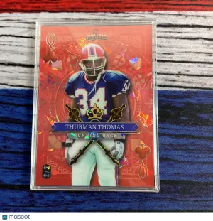 2024 Wild Card 5 Card Draw Stacked Deck Thurman Thomas #SDP-C-TTN 2/2 front