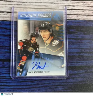 2024 2022-23 Upper Deck SP Game Used Authentic Rookies Nikita Nesterenko #248 front