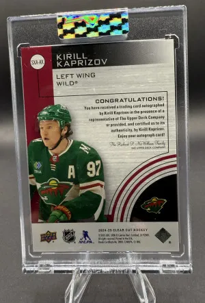 Kirill Kaprizov Clear Cut back