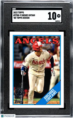 2023 Topps Shohei Ohtani #2T88-9 '88 SGC 10 front