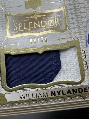 William Nylander Splendor Patch /36 back