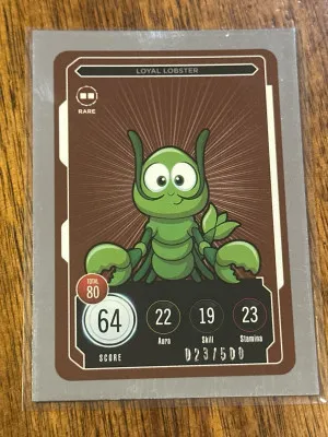 Veefriends Loyal Lobster #/500 front