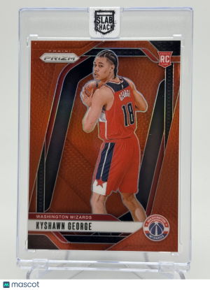 2024 PRIZM KYSHAWN GEORGE RED /225 front