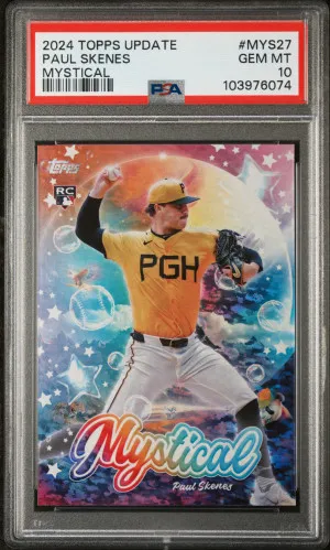 2024 Topps Update Mystical Paul Skenes front