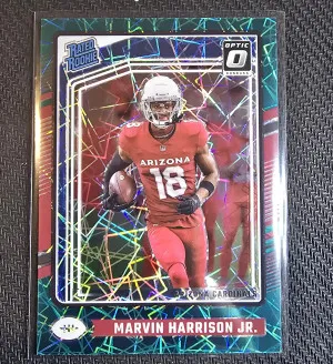 2024 Optic Teal Velocity Marvin Harrison Jr front