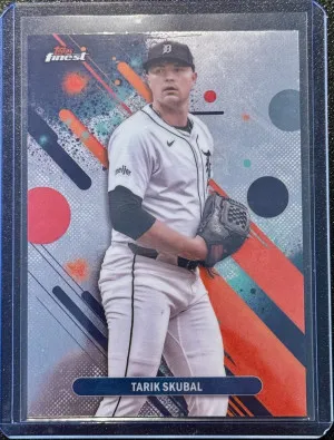 2025 Topps Finest #90 Tarik Skubal front