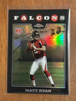 Matt Ryan 2008 Topps Chrome Rookie Refractor #TC166 Falcons front