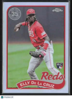 2024 Topps Chrome 35th Anniversary Elly De La Cruz #89CB-1 RC front
