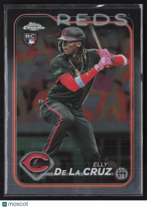 2024 Topps Chrome Elly De La Cruz #44 RC front