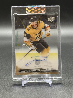 2022-23 Jonathan Marchessault Clear Cut Auto front