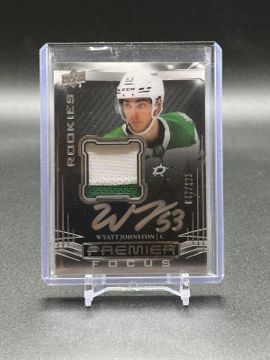 2022-23 Wyatt Johnston Premier Focus RPA 47/125 front