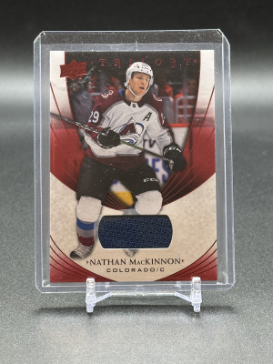 2020-21 Nathan MacKinnon Trilogy Patch front