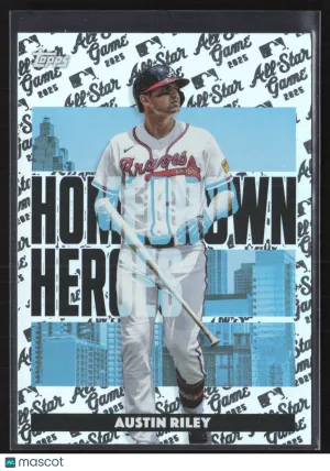 2025 Topps All-Star Game Hometown Heroes Austin Riley #HH-4 front