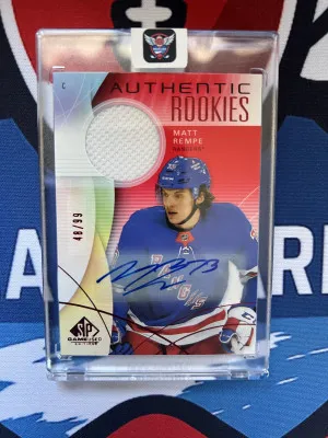 Rempe RPA /99 SP Game Used front