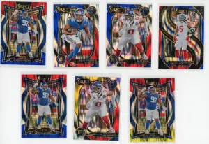 2024 Select Shock Giants Lot of 7 Cards front