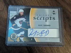 Marc Savard Super scripts auto front