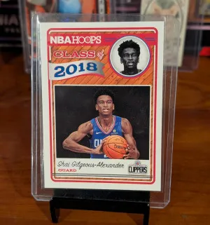 2018 NBA Hoops Shai Gilgeous Alexander Class Of 2018 RC front