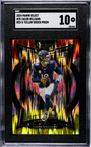 2024 Panini Select Caleb Williams SGC 10 front