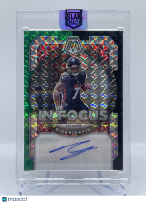 2023 MOSAIC BIJAN ROBINSON CHOICE FUSION GREEN AND BLACK AUTO /25 front