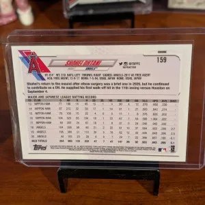 2021 Topps Chrome Shohei Ohtani Refractor back