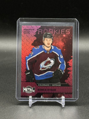 2020-21 Bowen Byram Metal Rookie PMG 69/100 front