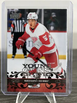 2023-24 UD Marco Kasper Retro Young Guns front