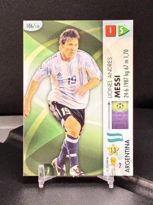 2006 Panini Goaaal World Cup Lionel Messi front