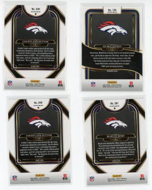 2024 Select Shock Broncos Lot of 4 Cards back