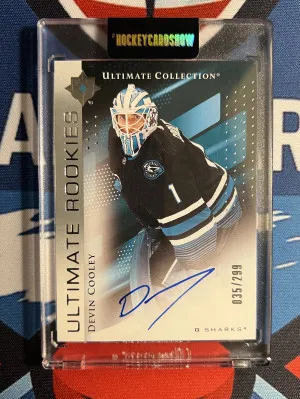 2024-25 Ultimate Rookies Auto /299 Devin Cooley front