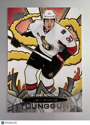 2024 Upper Deck Mika Zibanejad Young Guns Insert front