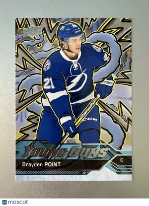 2025 2024-25 Upper Deck Young Guns Brayden Point Parallel/Variety front