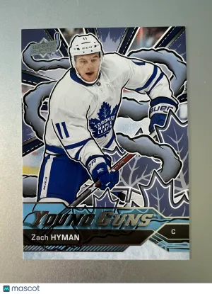 2025 2024-25 Upper Deck Young Guns Zach Hyman Parallel/Variety front
