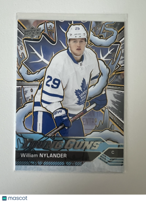2025 2024-25 Upper Deck Young Guns William Nylander Renewed Rookie front
