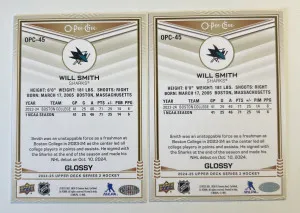 2024-25 O-Pee-Chee Glossy Will Smith Rookie back