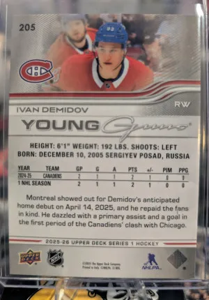2025-26 Ivan Demidov YG back