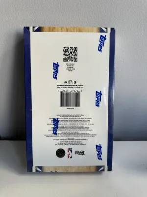 2025-26 Topps Basketball Hobby Box (Sealed & Officially Licensed!) back