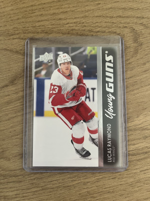 2021-22 UD Series 2 Young Guns Rookie Lucas Raymond front