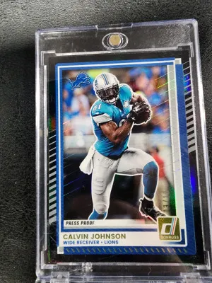 Donruss press proof 3/10 die cut front