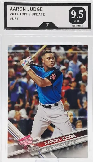 Topps Update 2017 #US1 Aaron Judge front