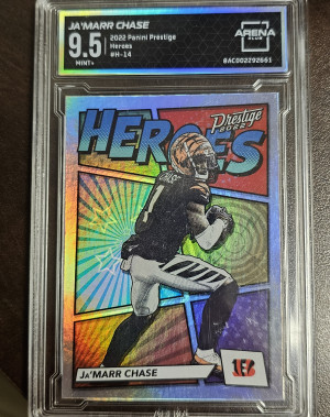 2022 Prestige Heroes Ja'Marr Chase front