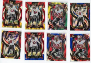 2024 Select Shock Buccaneers Lot of 8 Cards front