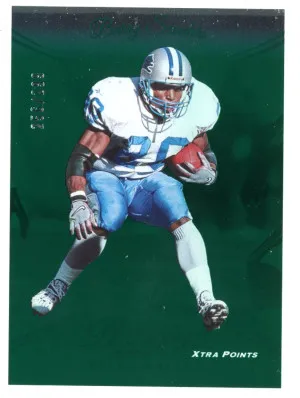 2024 Prestige #104 Barry Sanders Xtra Points Green 256/299 front