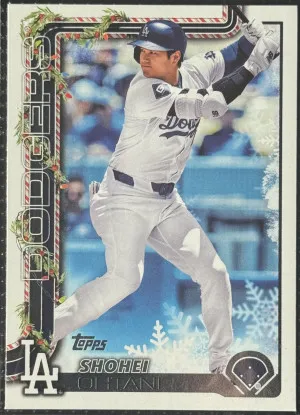 2025 Topps Holiday Shohei Ohtani #H200 - LA Dodgers front