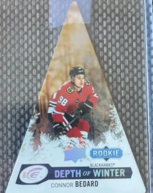 Connor Bedard Depth Of The Winter Rookie /199 front
