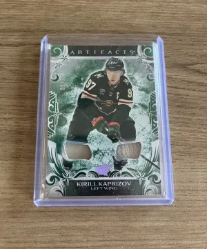 2024-25 Artifacts Emerald Materials /35 Kirill Kaprizov front
