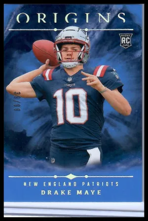 2024 Origins Drake Maye /99 front