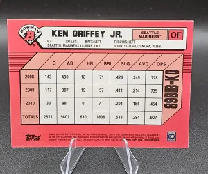 2014 Bowman 1989 Bowman Is Back Silver Diamond Refractor Ken Griffey Jr. back